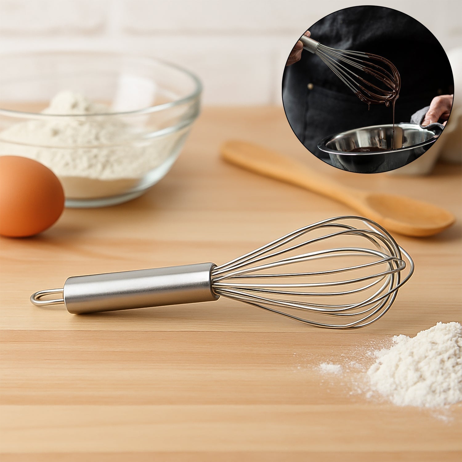 Small Stainless Steel Balloon Whisk Small Stainless Steel Balloon Whisk